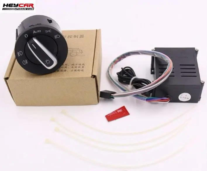 

The Newest Version VW Auto Headlight Light Sensor Switch For Golf MK4 4 IV Jetta MK4 MK6 VI Bora Polo Passat B5 With Instruction