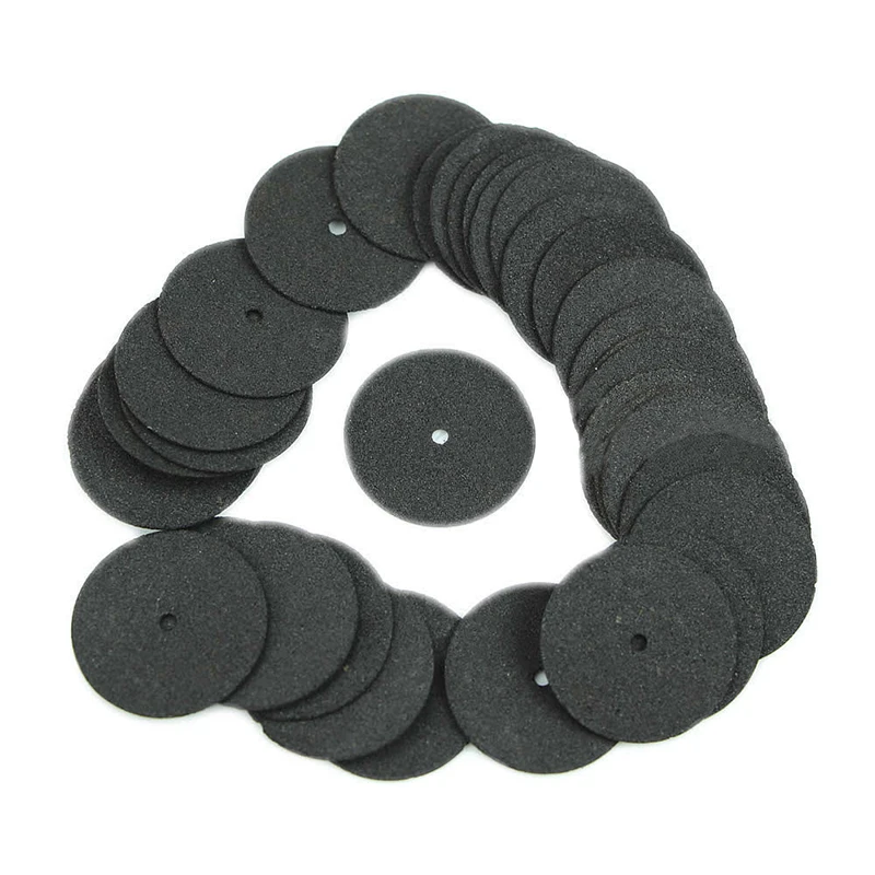 Black 36pcs Resin Cutting Wheel Disc Blade Cut Off Kit Set for Rotary Tool