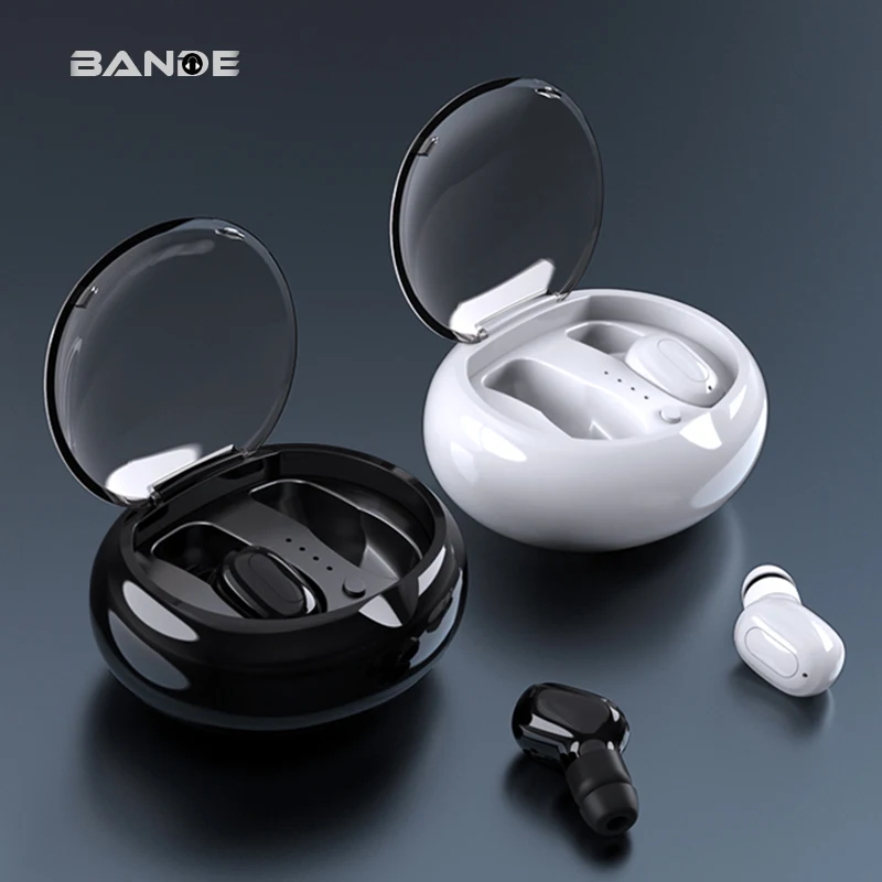 

Mini TWS Wireless Bluetooth Earbuds With Charge Box Sports Stereo For iphone X For Andriod
