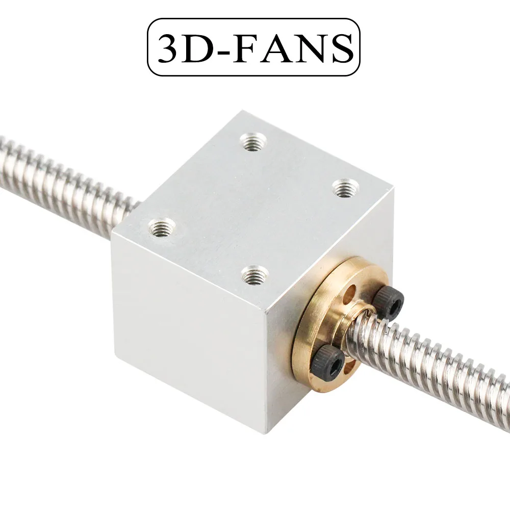 T8 Trapezoidal Lead Screw Nut Housing Bracket 3D Printer Parts For Reprap CNC