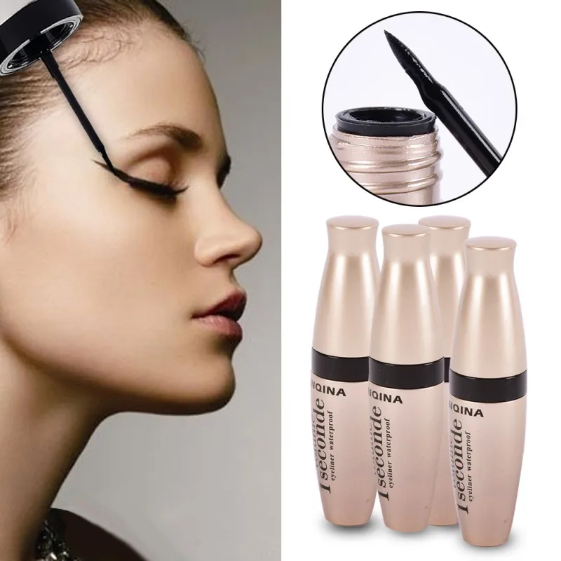 

Recommend Natural Black Liquid Eyeliner Waterproof Eye Liner Pencil Pen Make Up Comestics New