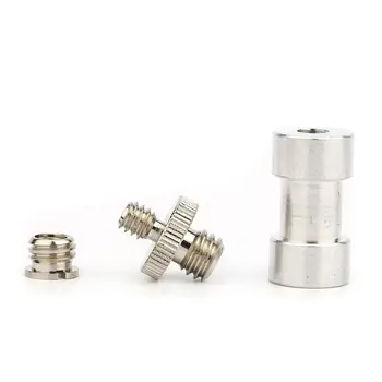 

5 Pcs Thread Screw Mount Adapter for Camera Flash Tripod Light Stand 1/4" to 3/8"