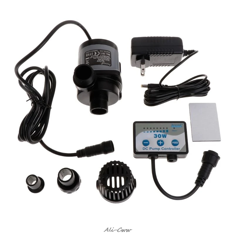 

Aquarium Water Pump Flow Direct Current Variable Frequency Conversion Fish Tank Supplies Products Fish Feeding Mode Indicator