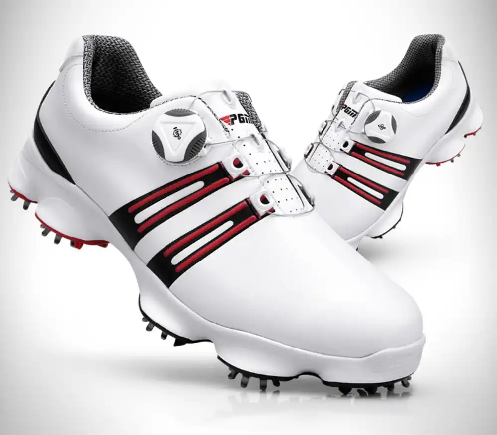 PGM Golf Bursting shoes movable shoes pin Men's Waterproof Sports Double Patented Rotating Buckle 2018 Popular shoes PGM Golf Bursting shoes movable shoes pin Men's Waterproof Sports Double Patented Rotating Buckle 2018 Popular shoes