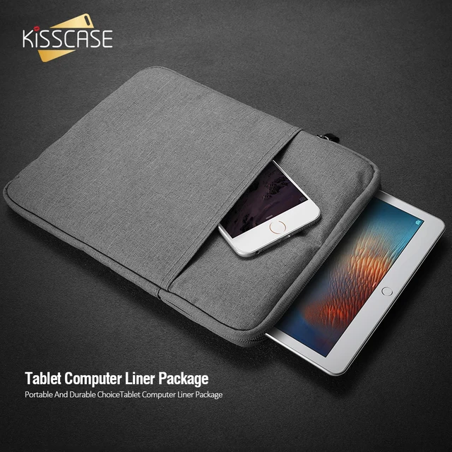 Special Offers KISSCASE Shockproof Tablet Sleeve Pouch Case For iPad Mini 2 3 4 7.9inch For iPad 2 3 4 Air 1 2 iPad Pro Mini 9.7 inch Bag Cover
