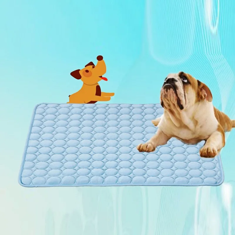 Многофункциональный охлаждения коврик Одеяло Ice собака кровать диван Портативный Tour Кемпинг Йога спальные коврики для собак кошек ПЭТ