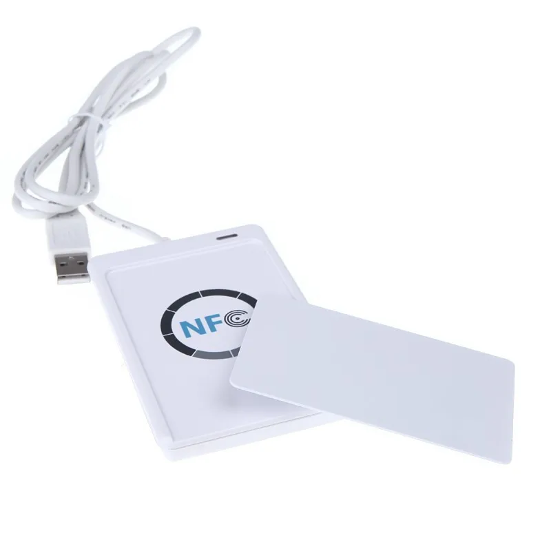 NFC ACR122U RFID смарт-карта ACR 122U считыватель смарт-карт Писатель с UID записываемый клон программное обеспечение S50 карта контроля доступа ISO 14443