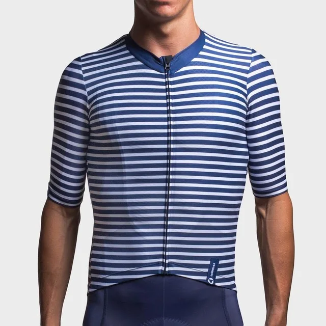 Высокое качество pro team черная овечья мужская полосатая велосипедная футболка Джерси плотно прилегает Майо Ciclismo летняя велосипедная рубашка топы Спортивная одежда - Цвет: pic color