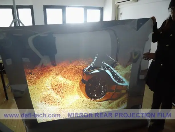 Dfabs Новый! 3d голографическое зеркало заднего проекционного экрана яркое и