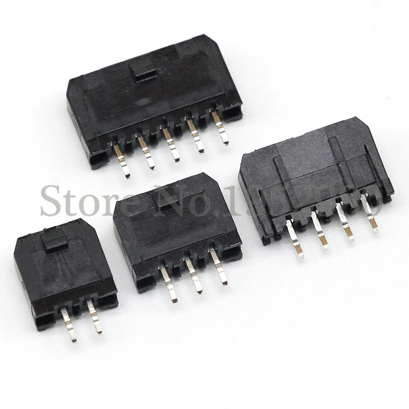 30 шт. Micro Fit 3 0 мм разъем 43650 Однорядный прямой штыревой 2/3/4/5/6/8 Pin|pin header connector|pin