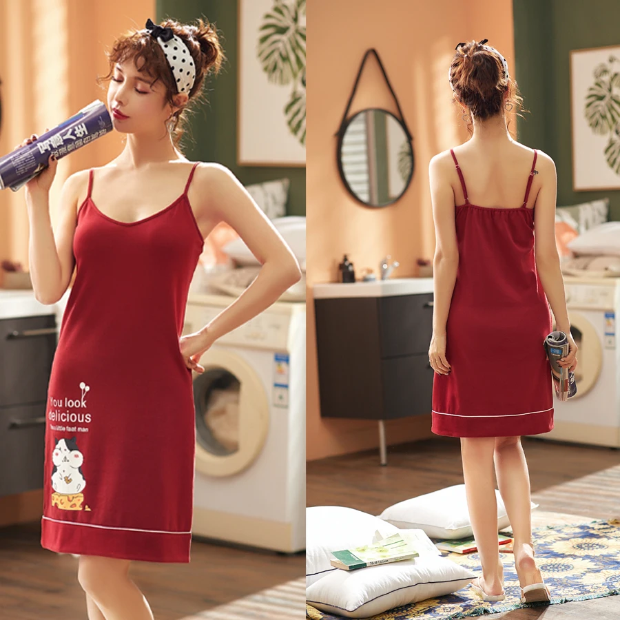 cotton nightgown(5)
