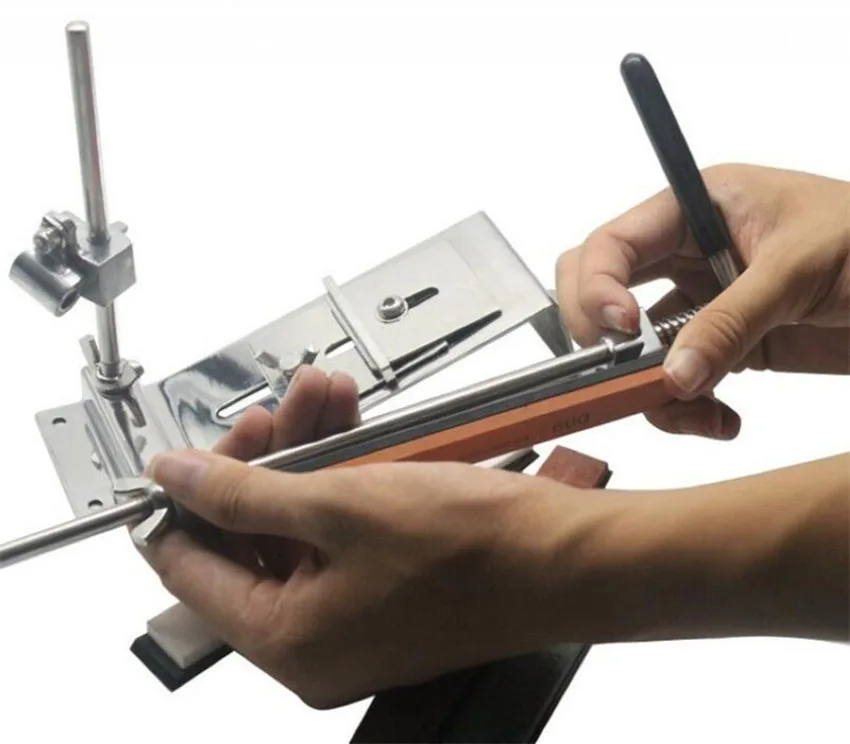 Профессиональная точилка для ножей Ruixin Pro система заточки из нержавеющей стали аксессуары для кухонных инструментов Набор для заточки шлифовальных ножей