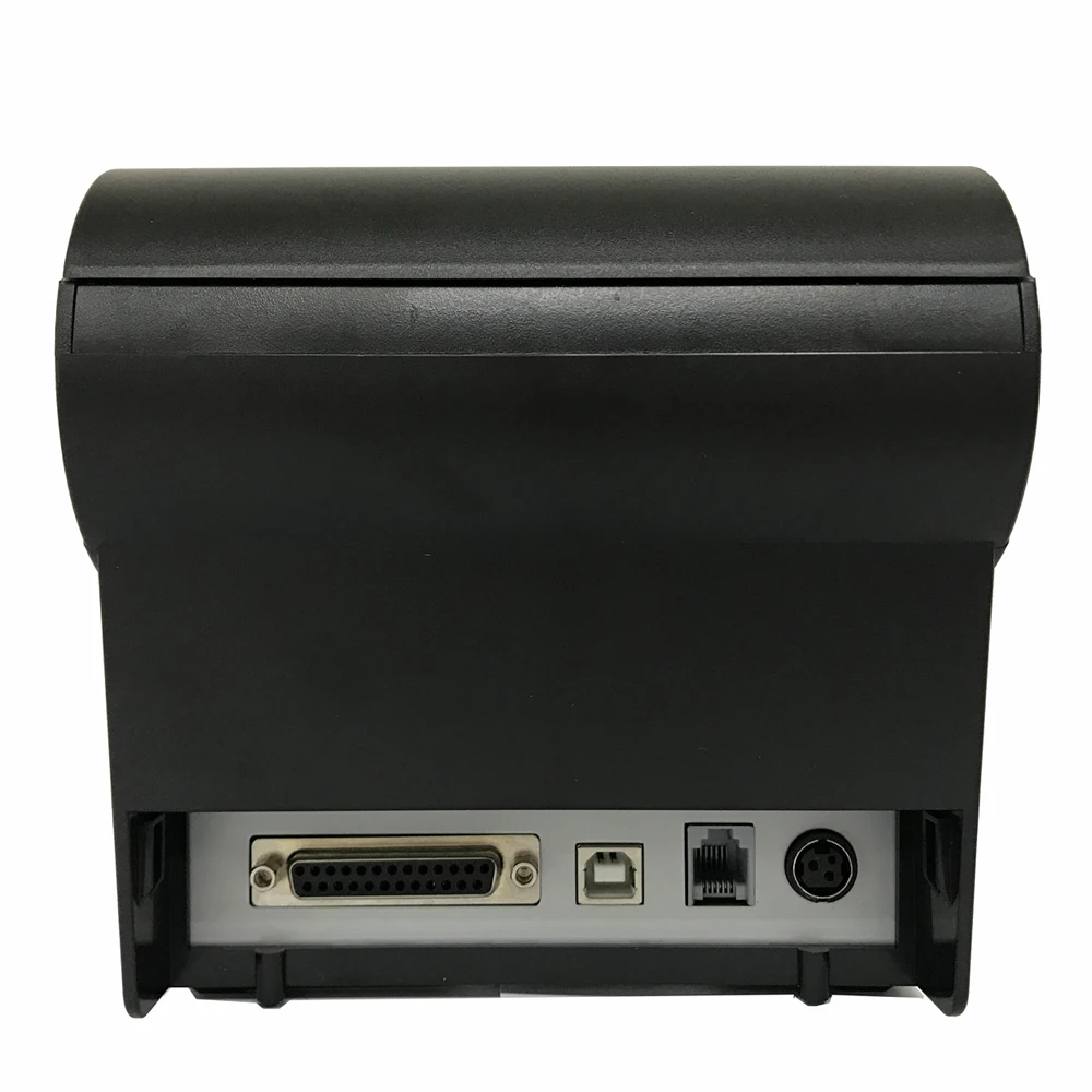 D600 USB + المنفذ التسلسلي 80 ملليمتر الحرارية استلام الطابعة و 1D السلكية ماسح الباركود مع موقف مجاني