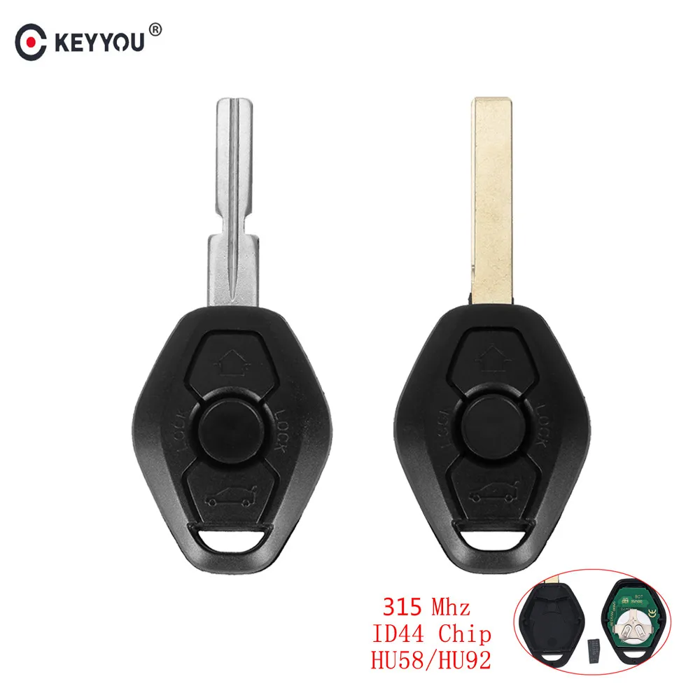 Автомобильный Дистанционный ключ KEYYOU для BMW E38 E39 E46 EWS System X3 X5 Z3 Z4 1/3/5/7 серия