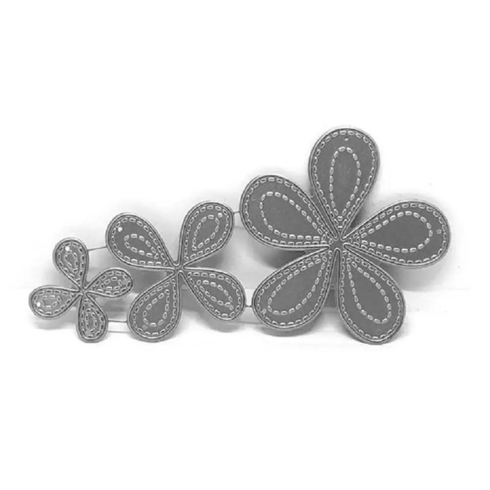 

Cutting Template Background Dies Cut Metal Die Flower Metal Cutting Dies Stencils for DIY Scrapbooking Embossing Handcraft Die