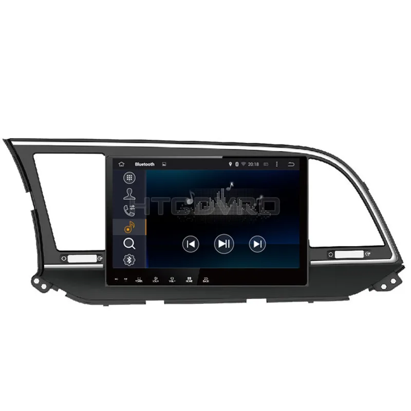 Discount YMODVHT 10.1inch Octa Core 4GB+32GB Android 9.0 Car DVD Player for Hyundai Elantra 2016- Radio Stereo GPS Navigation 5