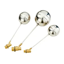 Шаровой клапан поплавкового типа DN15-DN50 кран для горячей и холодной воды поплавковый клапан резервуара нержавеющая сталь Поплавковый шаровой клапан воды шаровой клапан