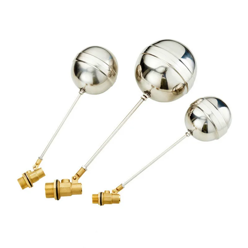 Floating Ball Valve DN15 DN50 Cold and Hot Water Tank Float Valve stainless steel ball float