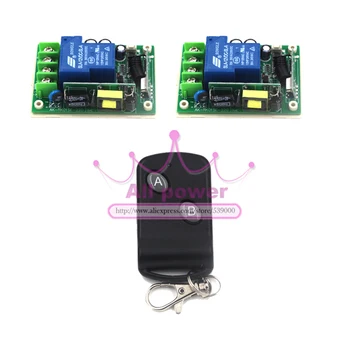

RF AC110v 220v wireless remote control switch ,1 channal relay switch 315mhz 433mhz learning code switch