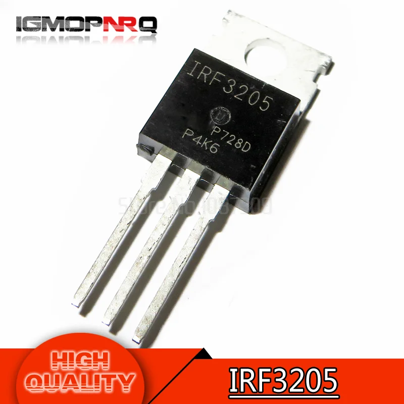 

20pcs free shipping IRF3205 IRF3205PBF MOSFET MOSFT 55V 98A 8mOhm 97.3nC TO-220 new original