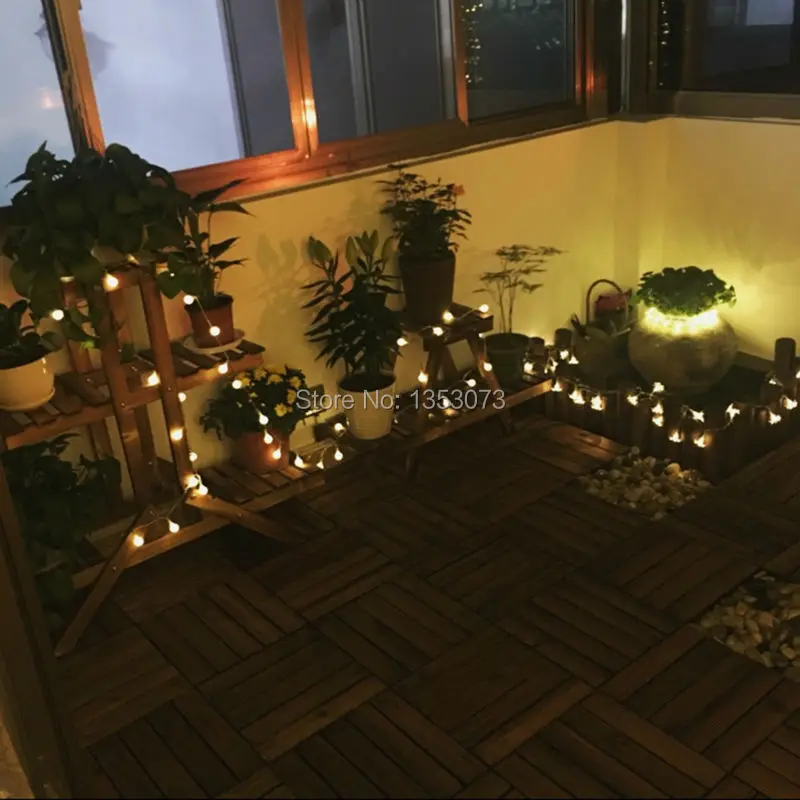 Creative Novelty Lights Ball led String Garland Pandant Light for Garden Decoration Party Decoration 1-6