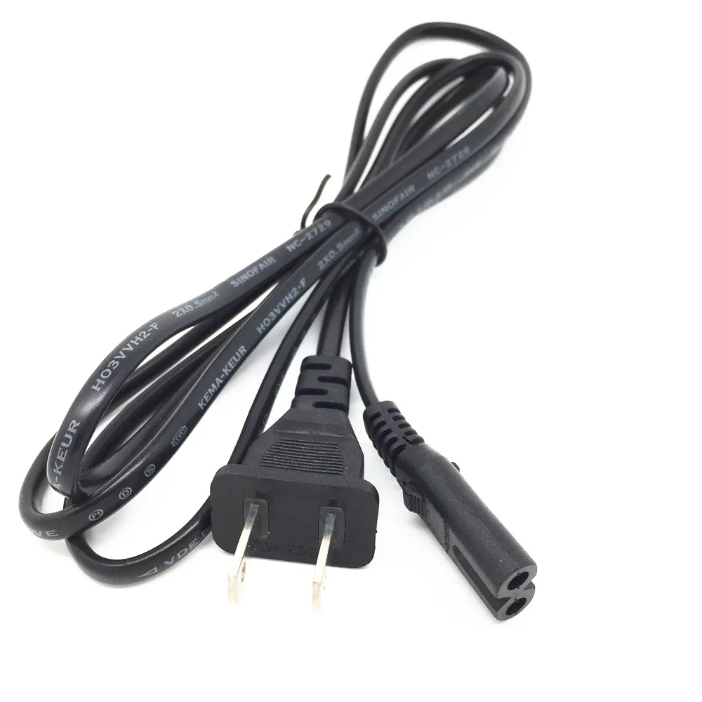 

US /EU Plug 2-Prong AC Power Cord Cable Lead FOR GE Camera Battery Charger AC Adapter