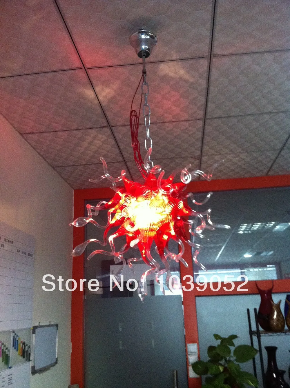 Mini Style 100 Handmade New Design Red Light Fixtures Modernlighting