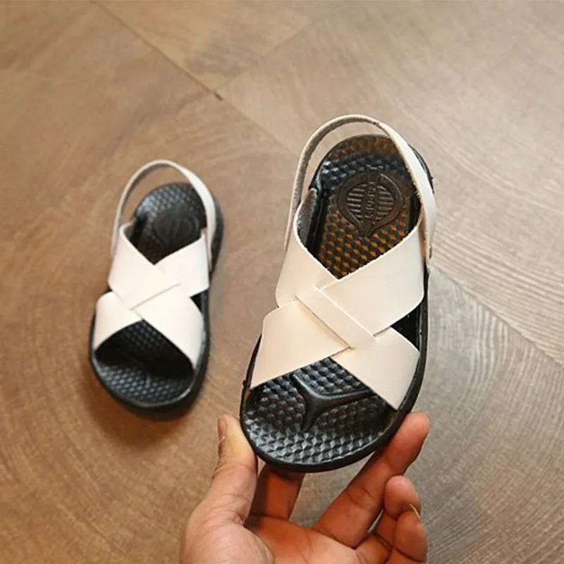 Г. Высококачественная детская обувь для мальчиков летняя детская обувь для девочек Нескользящие сандалии для девочки обувь для мальчика искусственная кожа