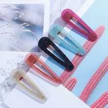 1 шт. шпилька уксусная кислота Утконос челка зажим большая шпилька новые аксессуары для волос заколка для взрослых цветок G0418