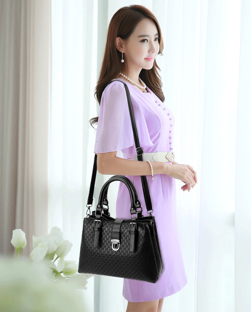 Women Exquisite Leather Handbag Female Fashion Printing Crossbody Shoulder Bag Ladies Messenger Bags Bolsa Purse Tote SS7223 (10)