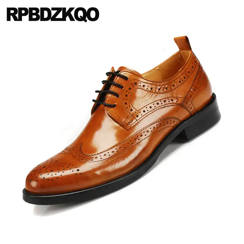 brown and white dress