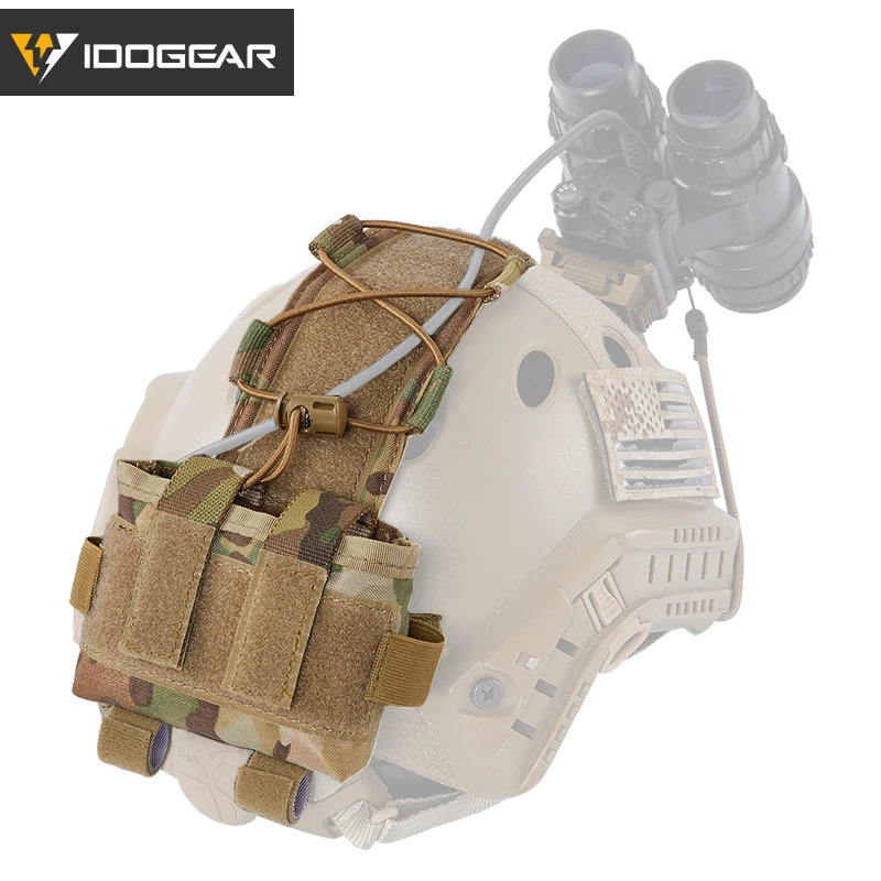 

IDOGEAR Tactical Pouch MK2 Battery Case for Helmet Hunting Camo Combat Military Tactical Battery Pouch 3525