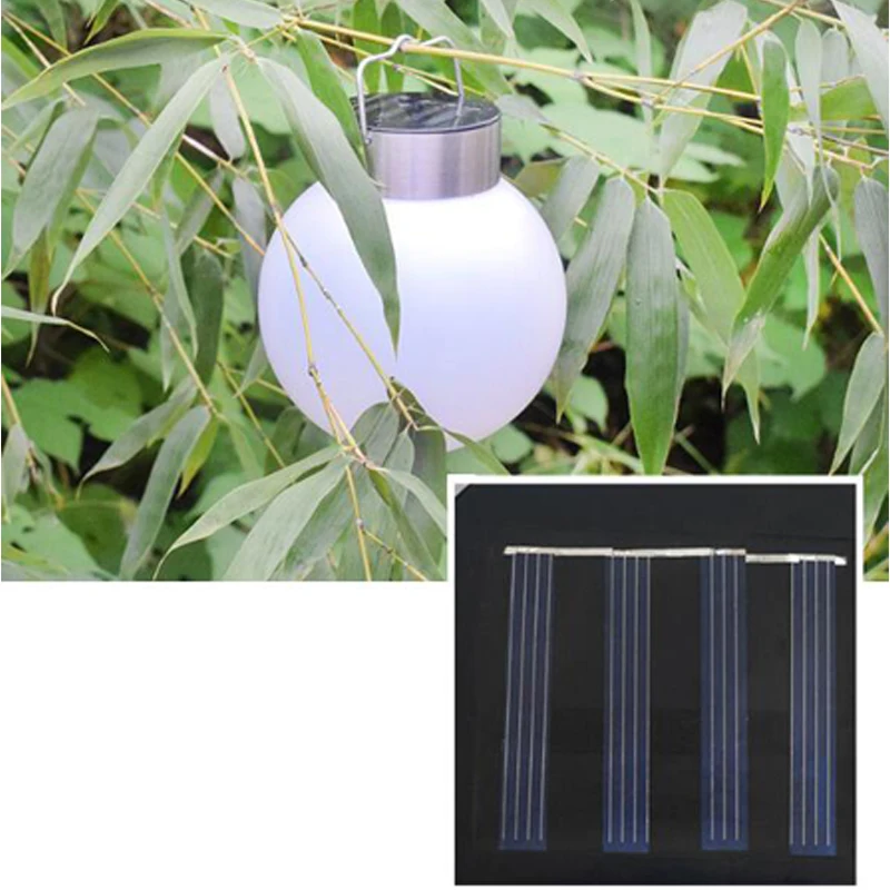 LED solar spherical flame light outdoor solar lights waterproof for garden decoration Intelligent light control Ball Hang Lamp (9)