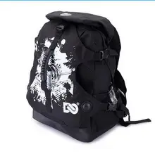 Adult Roller Skate Shoes Backpack Double-Shoulder Bag Outdoor Sports Bags Travel Hiking Camping Backpacks Size Medium & Big