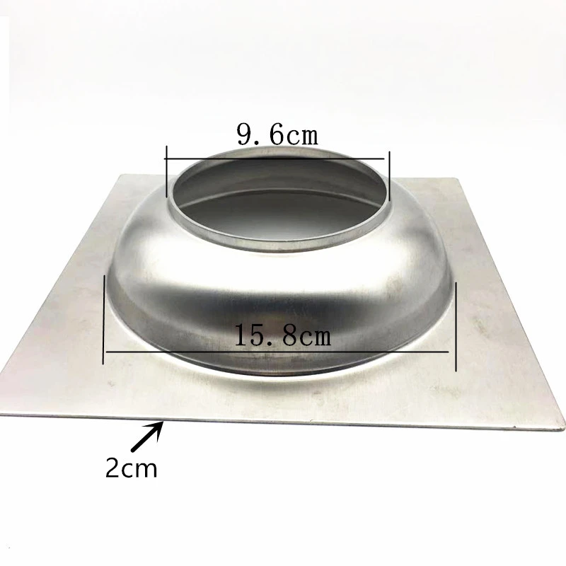 304 нержавеющая сталь ванная комната Душ Foor 20 см * 20 см квадратный душ большой пол стоки заглушка для ванной