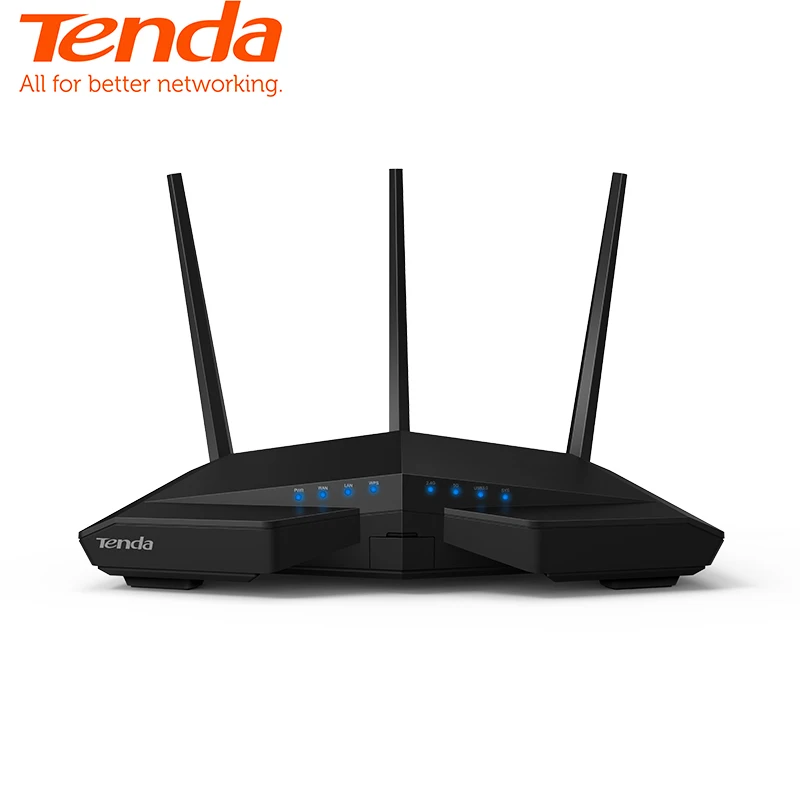 Tenda AC18 двухдиапазонный гигабитный AC1900M беспроводной маршрутизатор USB3.0 1 порт WAN 4