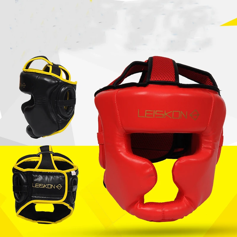 Boxing Head Guard MMA Muay thai Helmet protector kickboxing Head Gear