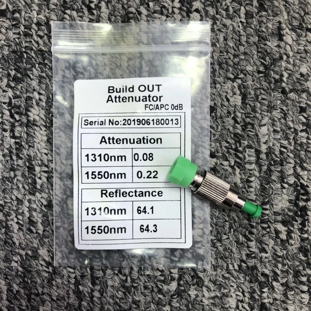 Free shipping OTDR FC/APC 0dB Fiber Optical Attenuator fixed attenuator | Мобильные телефоны и аксессуары