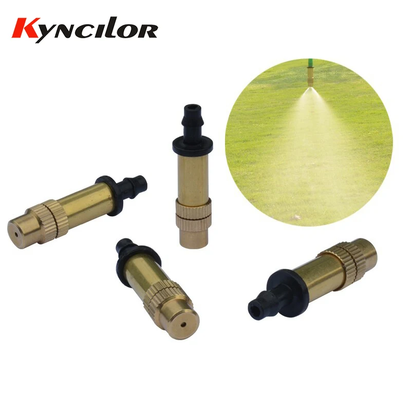 20Pcs Copper Watering Nozzle Adjustable Atomization Drip Garden