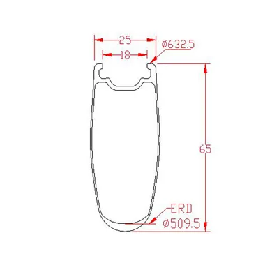 700C 65H25 400400