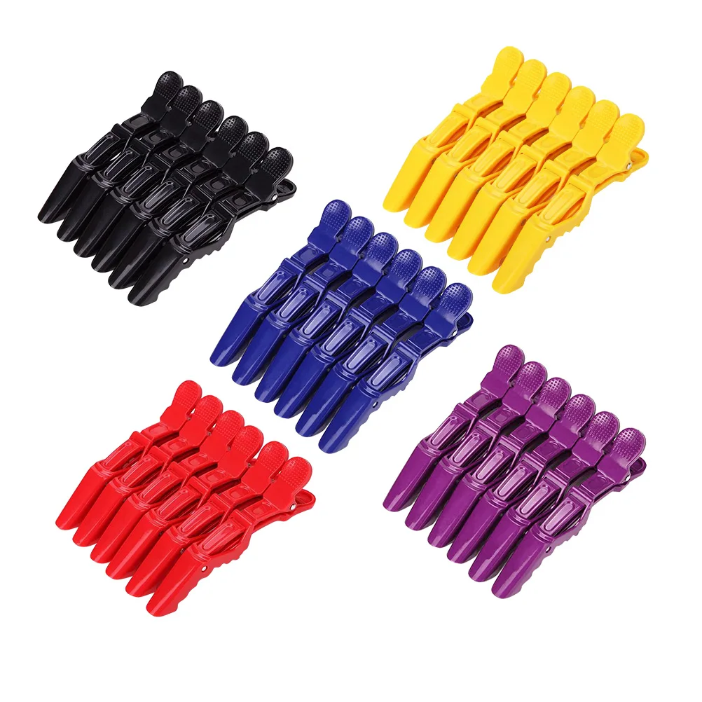 30 pcs Crocodile Hair Clip Salon Hairdressing Styling Accessories Sectioning Clips Barber's Tools for Home DIY Perm Make up