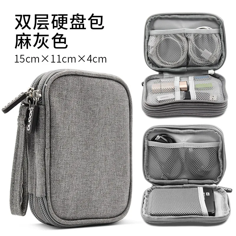Mobile HDD USB кабель, сумка для хранения Японии Стиль Оксфорд Дорожные Сумки 2,5 дюймов багажа Организатор путешествия вещевой мешок мужчин