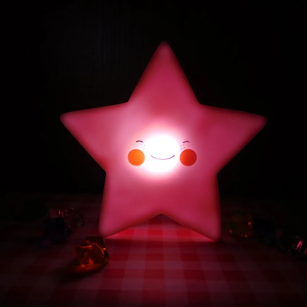 Лампы светодиодный ночник звезда Новинка Luminaria декоративные Детские Настольные