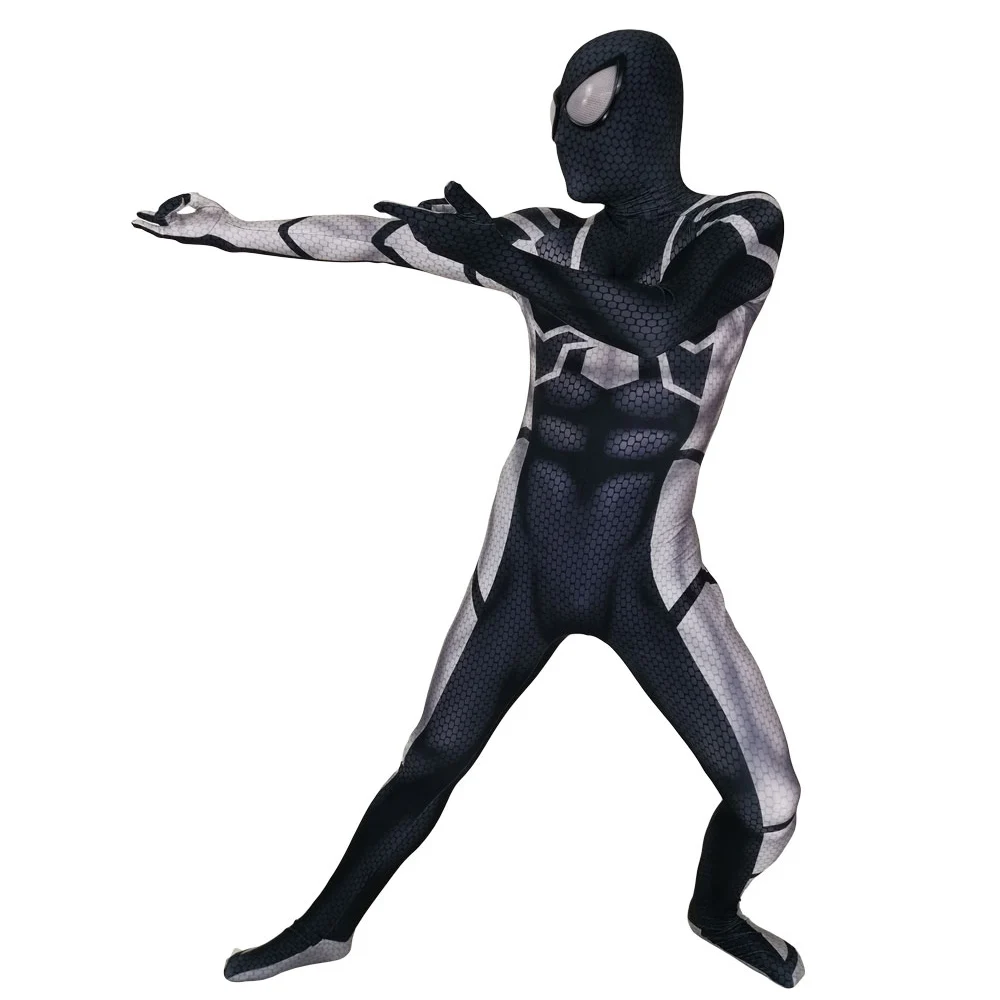 Future Foundation Spider; Карнавальный костюм супергероя; спандекс; Zentai; комбинезон для Хэллоуина