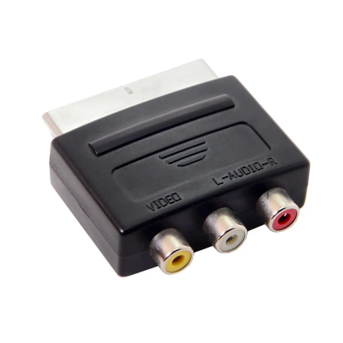 CY аудио видео композитный 3 RCA AV для Scart 21pin адаптер Microsoft Xbox & Europe HDTV|av to scart|av rcascart av |