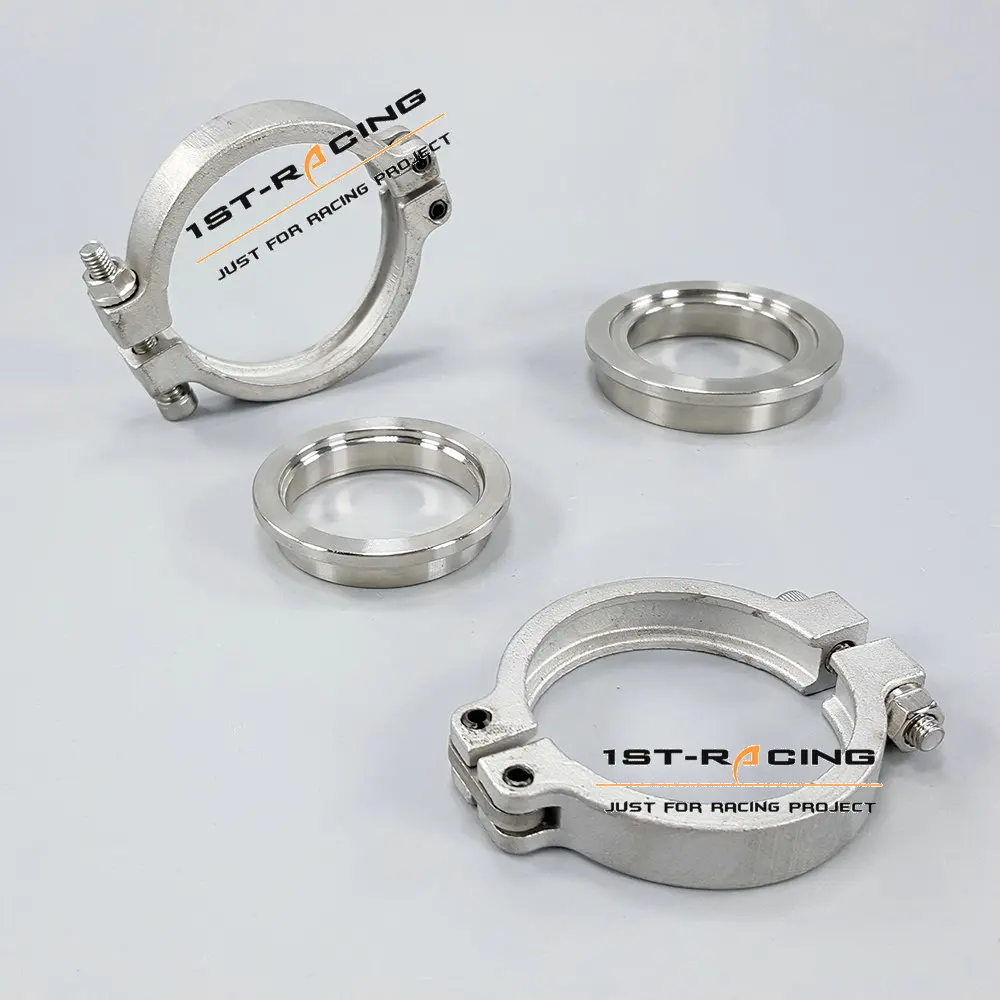 4 шт. впускные и выпускные зажимы фланцы для TiAL 60 мм V60 Wastegate 1st racing|wastegate flange|flange
