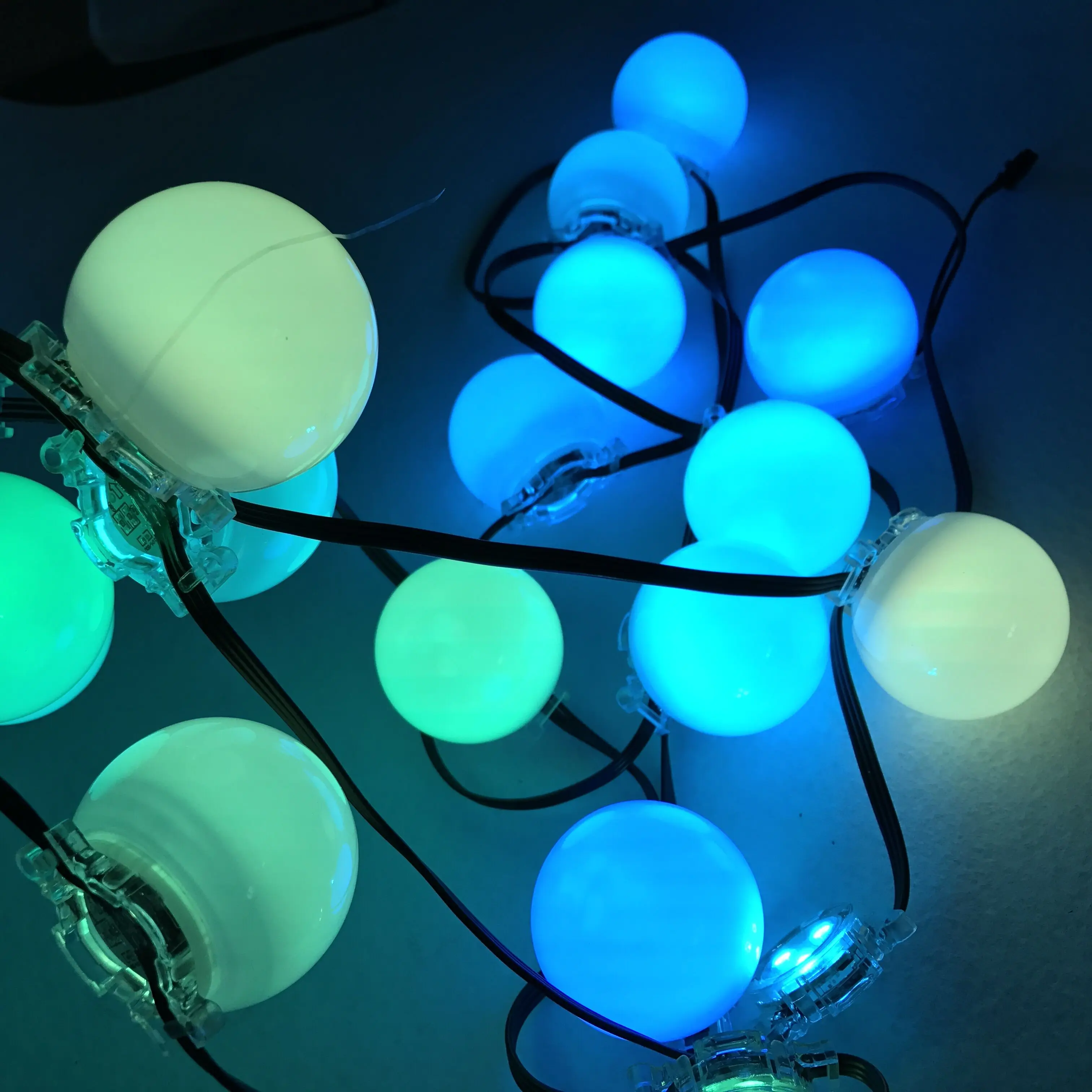WS2811 DC12V Модифицируемый полноцветный пиксельный модуль RGB Класс IP68 Матовая крышка