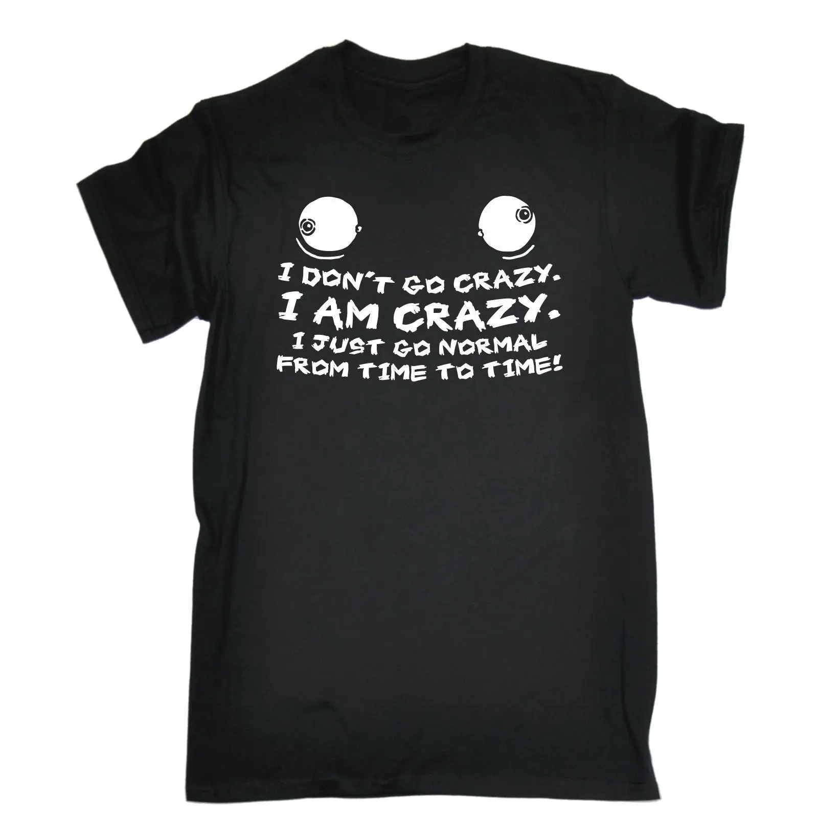 Not Crazy Normal Time To T-SHIRT Tee Cool Top Present Gift Fathers Day T Shirt Men Tees Brand Clothing Funny | Мужская одежда