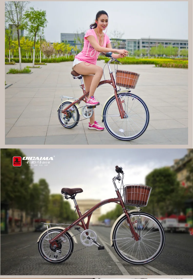 Clearance New X-Front brand Urban Retro 16/24 inch carbon steel women bicycle 6 speed bicycle 11 Clearance New X-Front brand Urban Retro 16/24 inch carbon steel women bicycle 6 speed bicycle 11