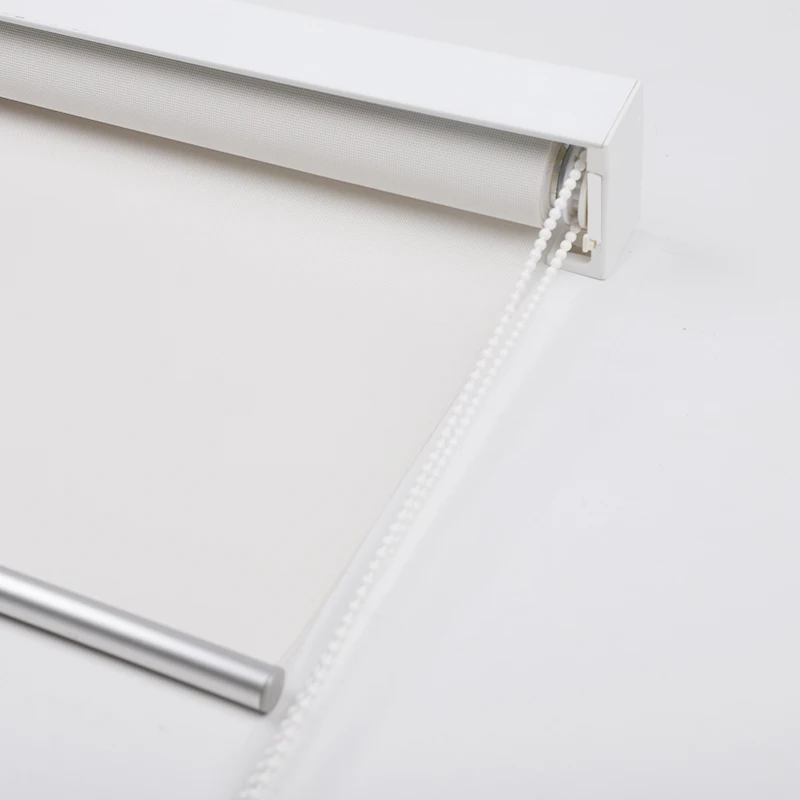 Persianas enrollables con pantalla solar HANSWEE con marco de ventana para decoración de oficina y hogar tamaño personalizado Persianas enrollables con pantalla solar HANSWEE con marco de ventana para decoración de oficina y hogar tamaño personalizado